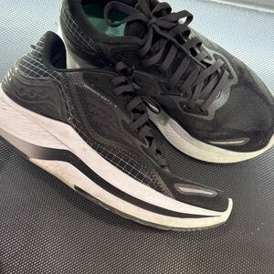 Saucony Women's Black and Teal Sneakers